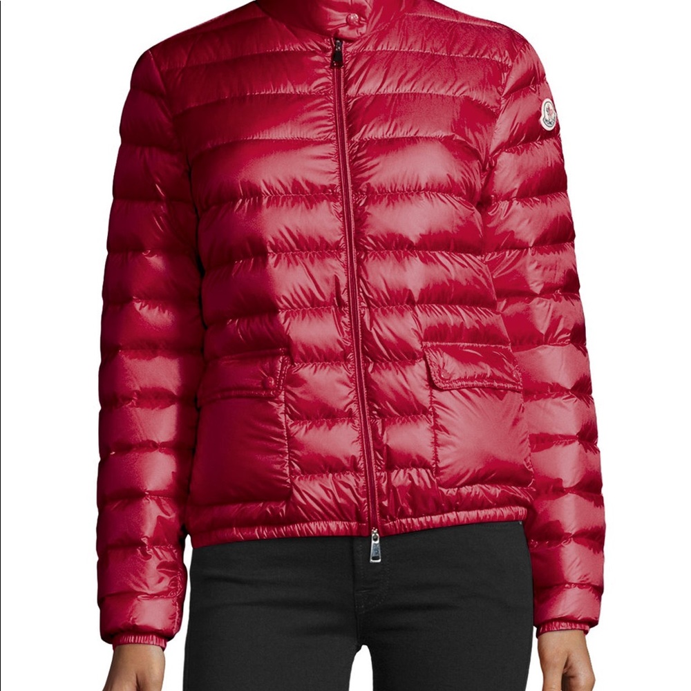 Moncler Lans Stand Collar Puffer Jacket